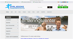 Desktop Screenshot of butik-dyrlaege.dk