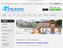 Tablet Screenshot of butik-dyrlaege.dk